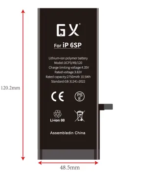 GX for Apple 6SP with standard capacity battery
