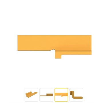 Mining accessories CAT120M blade angle 253-4646 size 173mm long wear-resistant plate