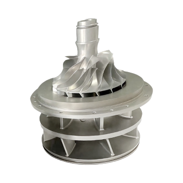 Изготовленное на заказ рабочее колесо из сплава на основе никеля