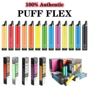 Großhandel Einweg Vape Puff Flex 2800 Puffs Stock Stock