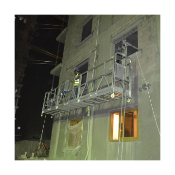 Wholesale Aluminum Alloy Construction Hanging Baskets ZLP 500, ZLP 630, ZLP 800 Rope Suspended Access Platforms