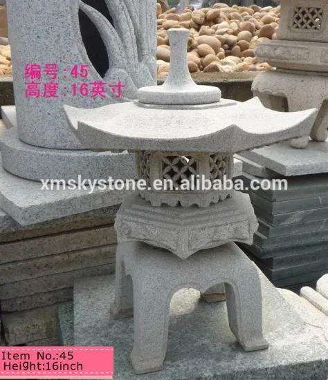 popular outdoor japanese garden stone lanterns
