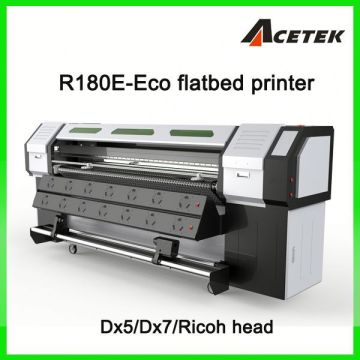 6 feet cheap price Eco solvent flatbed inkjet printer