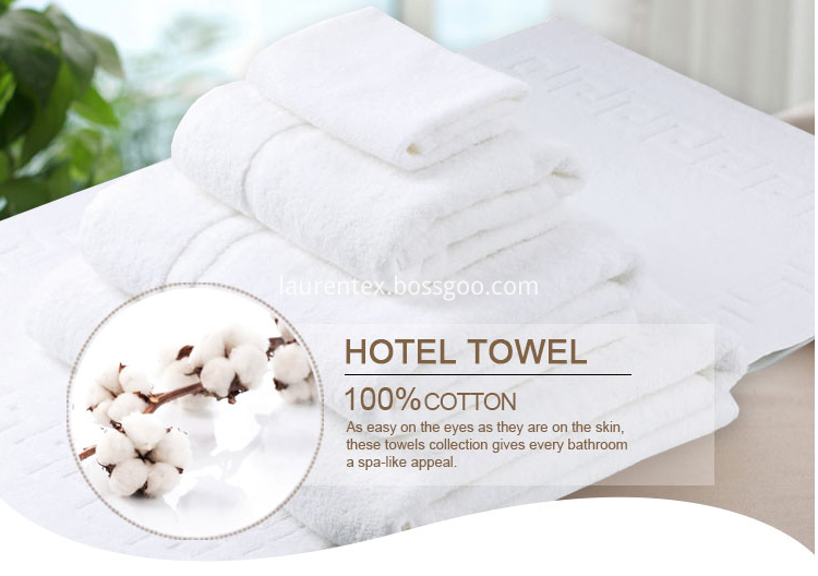 hotel white towels