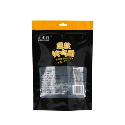 New creative pasta packaging plastic bag noodles bag