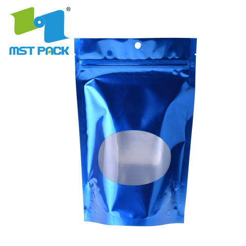 Custom Resealable Food Packaging Standing Foil Bag