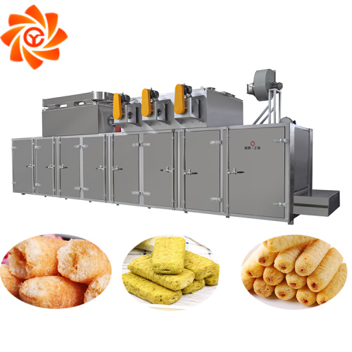 Puff core filled filler snack food processing line