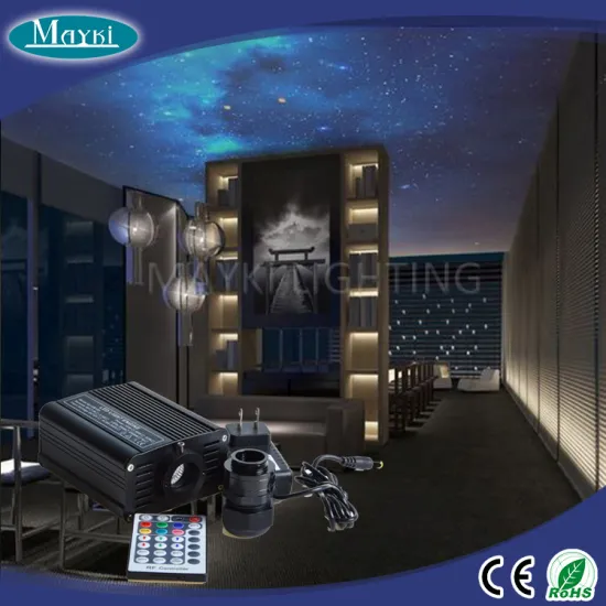 LED RGB Fiber with Multi-Colored fiber Light for DIY 1.0mm Ceiling Kit outdoor Optic Fiber