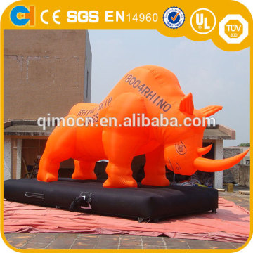 Giant inflatable bull inflatable cow cartoon character for advertsing , inflatable advertising statues