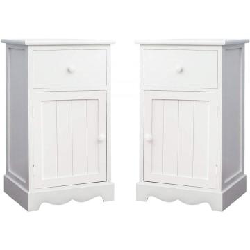 Nightstand Set of 2 Night stand with Drawer