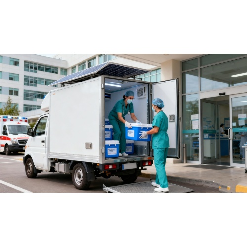 Modular Zero-emission cold chain reefer for North American