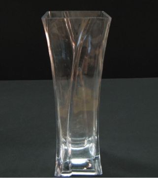 Decal Personalized Glass Vase, Clear Color