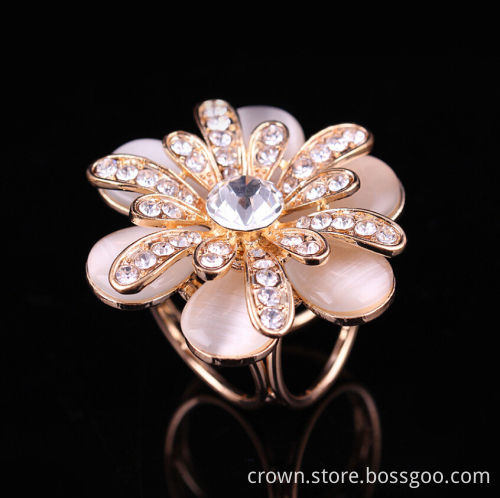 AB Crystal Brooch Pins