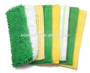 Hot sell microfiber cloth disposable flat mop pad