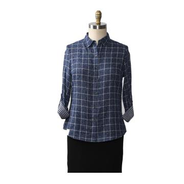 Frauen Button Shirts Casual Langarm