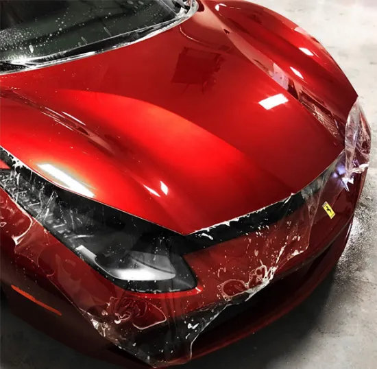 vehicle paint protective film