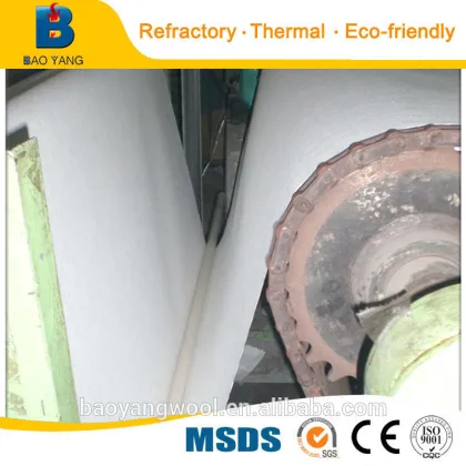 0.5mm thickness Sound insulation materials Ceramic Fiber Paper