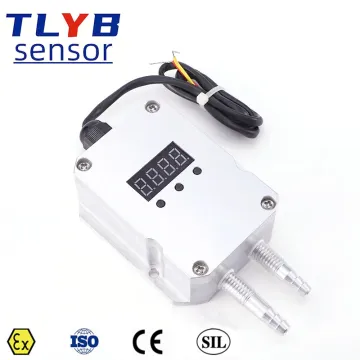 Digital Micro Differential Pressure Sensor for Air Ducts - Wind Pressure Transmitter 4-20mA/RS485