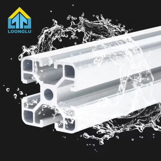 Custom Extruded Black Industrial Aluminum Profiles 40x40 T Slot V Slot 2020 3030 4040 4080