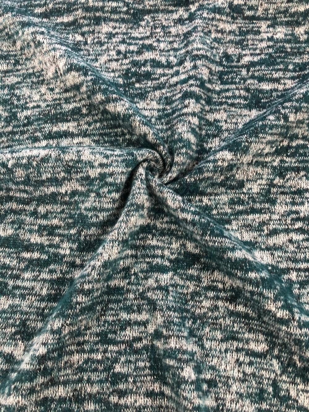 Melange effect hacchi fabric