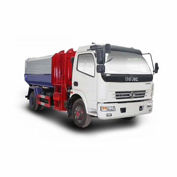 Dongfeng 8 cubic meter front loader garbage truck for sale