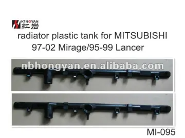 plastic tank for auto radiator for MITSUBISHI 97-02 MIRAGE/95-99 LANCER