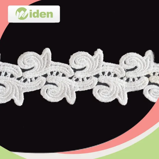 China Factory Polyester Chemical Trim Lace Designs