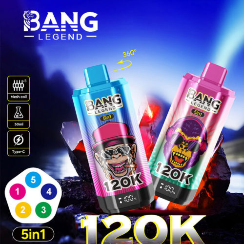 Bang Legend 120k พัฟ vape ดั้งเดิม