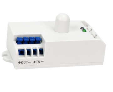 Intelligent Induction Switch with Adjustable Photosensitive Time and Distance Microwave Radar Sensor