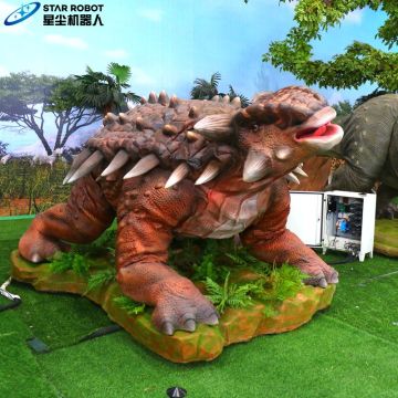 テーマパーク用の6メートルのリアルなアニマトロニクス恐竜