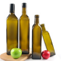 Amber Square Olive Oil Glass Bottle 250 ml en gros