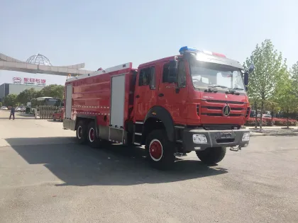 North-benz 10 wheels Fire Fighting Vehicle