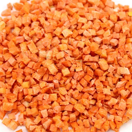 Premium Frozen Dried Carrot Granules