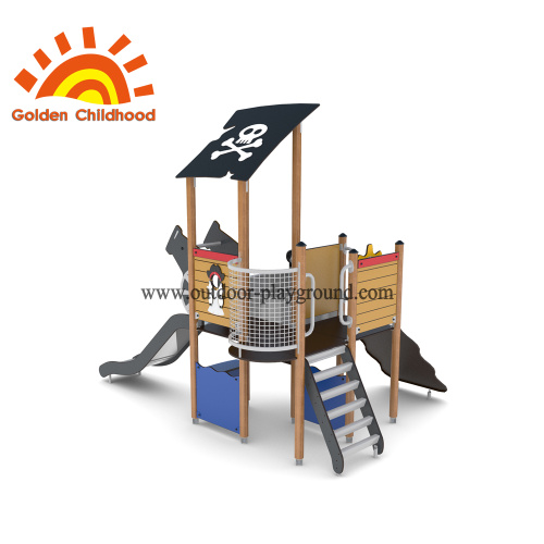 Pirate Style Outdoor Playground Equipment