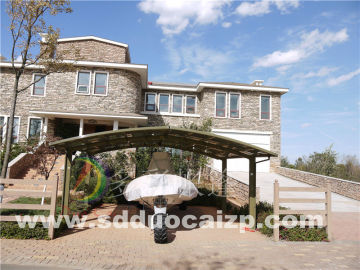 UV protection polycarbonate sheet carport