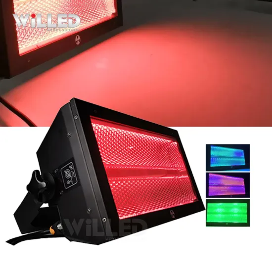 Portable German LED RGB+White Stage Light - Martin Atomic 3000W Strobe Light