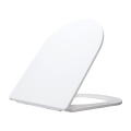 Duroplast Toilet Seat-Soft Close U-Shape Toilet Seat White