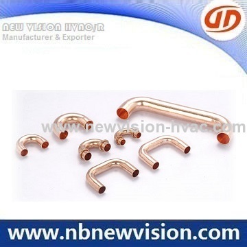 Copper C-bend Fitting For Air Conditioner 