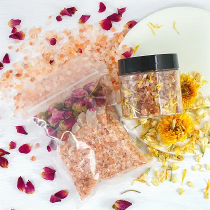 Bath Salts Private Label Luxury Crystal Soak Salt Bag Packaging