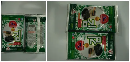 Automatic seaweed/laver packing machine