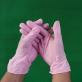 Salón de belleza Pink Vinyl Gloves