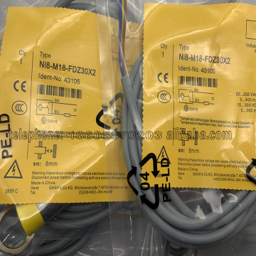 Fast Delivery Proximity Switch Sensors FI8 FI5/NI8-M18-CN6L/ON6L/OP6L/CP6L/OD6L/CD6L