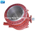 Flange ISO 5211 Válvula de esfera flangeada Hule Bare