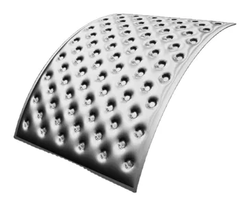 Professional Double Embossed Pillow Plate for Heat Exchange in Sterilization Ovens
