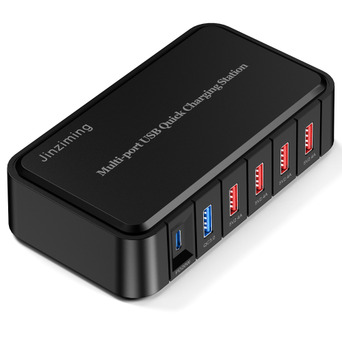 Pengecas Dinding USB 6-port padat untuk Iphone