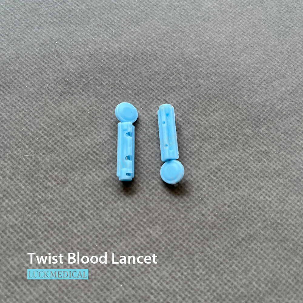 Medizinischer Lancet -Blutzucker -Test