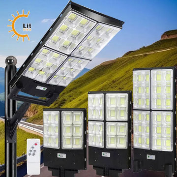 1800W Solar Street Light for Parking Lot - LED Solar Outdoor Light