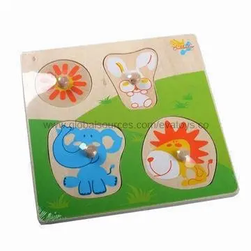 2013 popular kids' educational wooden puzzle/wooden jigsaw puzzle/puzzle/puzzle, non-toxic paint