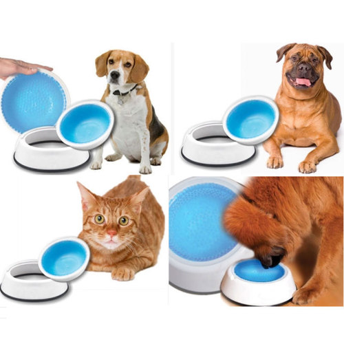 As seem on TV collapsible cute pet dog bowl frosty pet food bowl