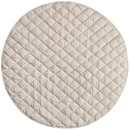 100% Pure French Flax Linen Baby Play Mat: Softness and Luxury in Every Stitch